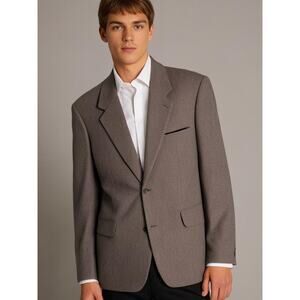 Vintage Calvin Klein Wool Blazer – Made in France – 1980s-1990s Era